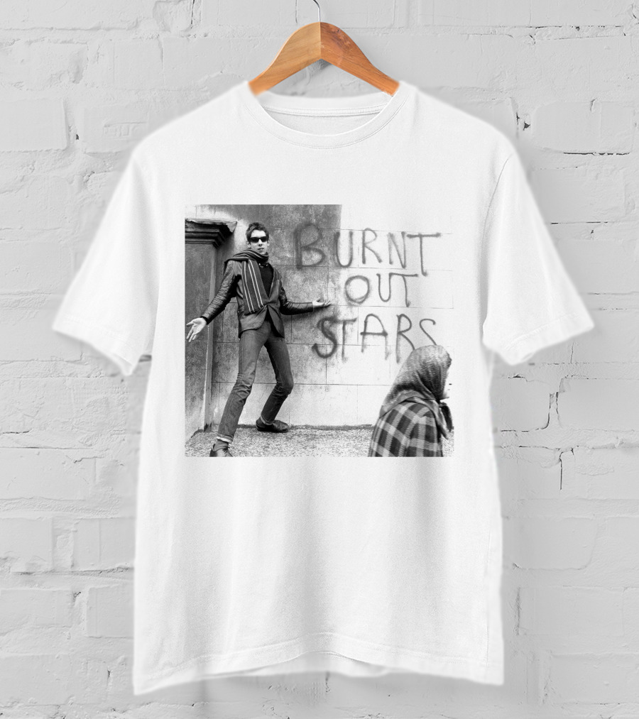 Shane Macgowan Burnt Out Stars Graffiti Photography T-Shirt