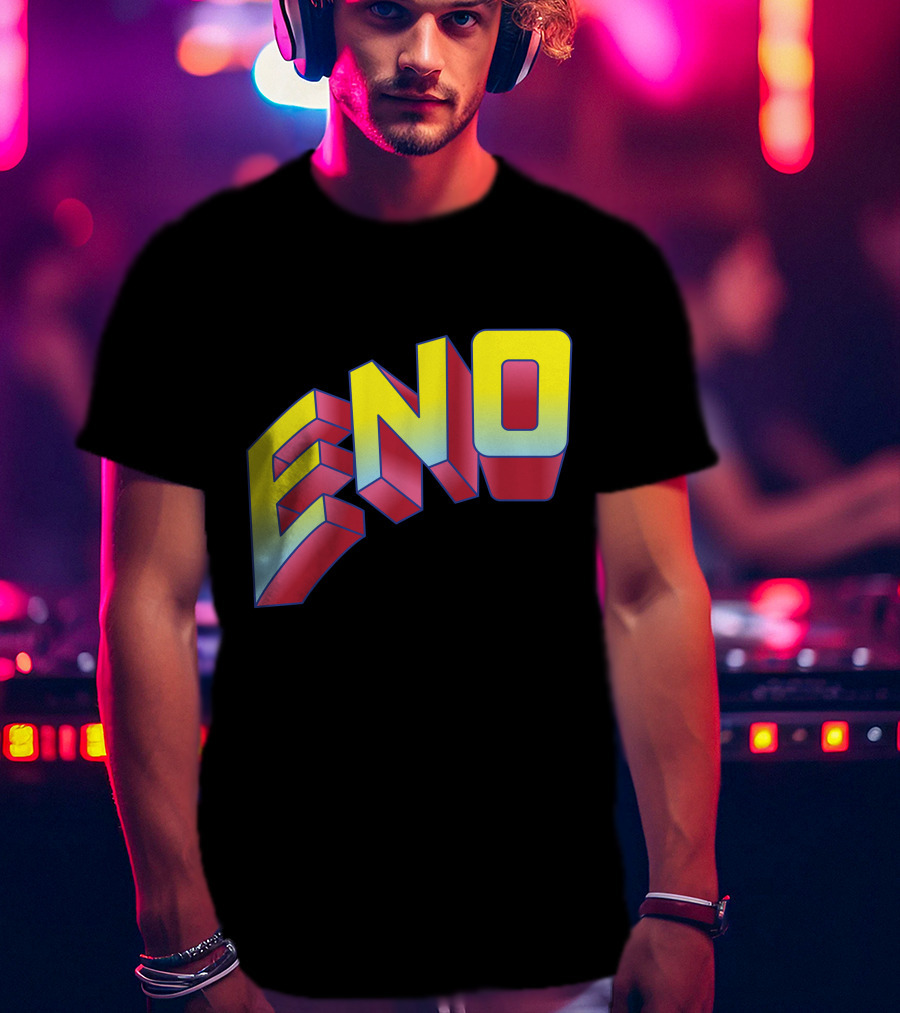BRIAN ENO Another Green World ENO Retro 3D T-Shirt
