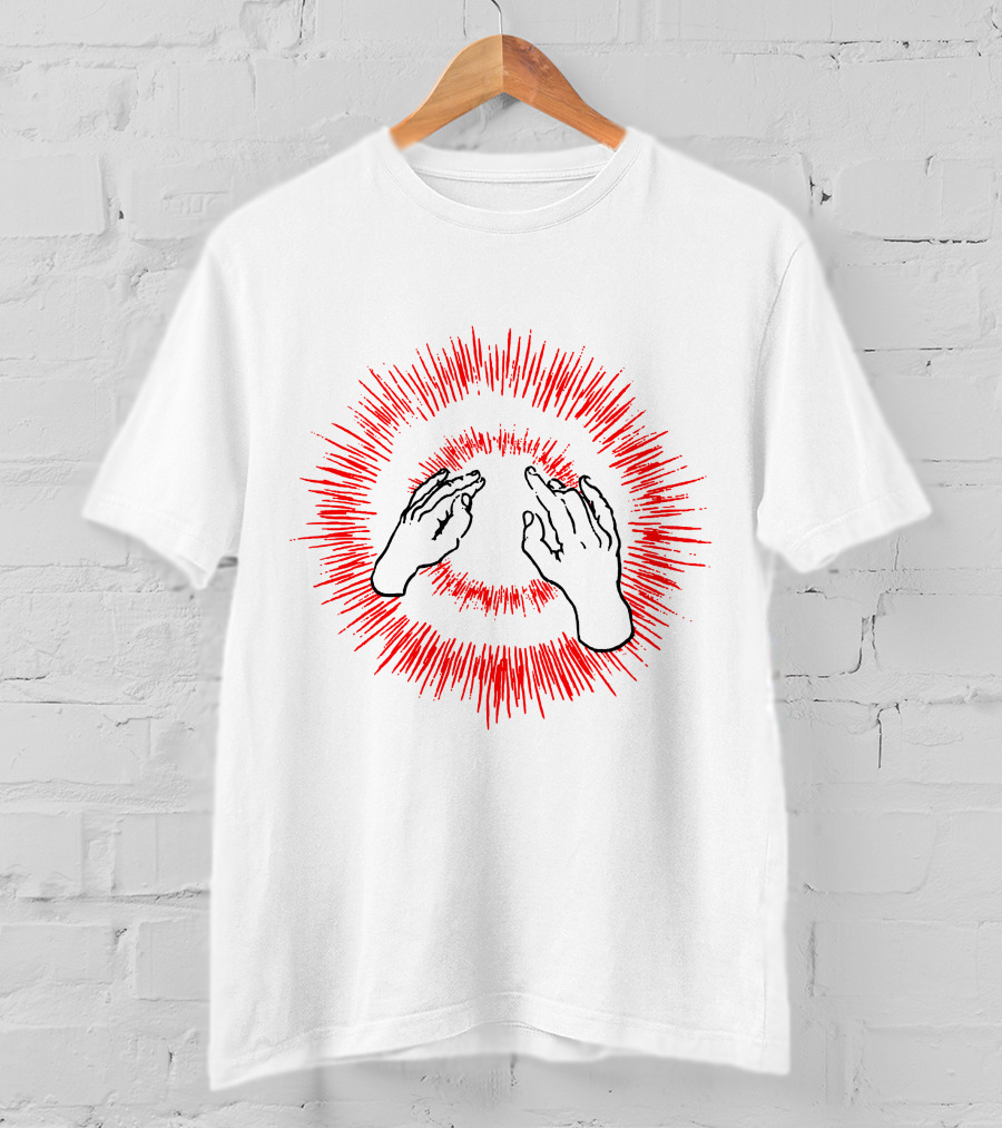 Godspeed You Black Emperor Album Lift Your Skinny Fists Like Antennas To Heaven Hands T-Shirt