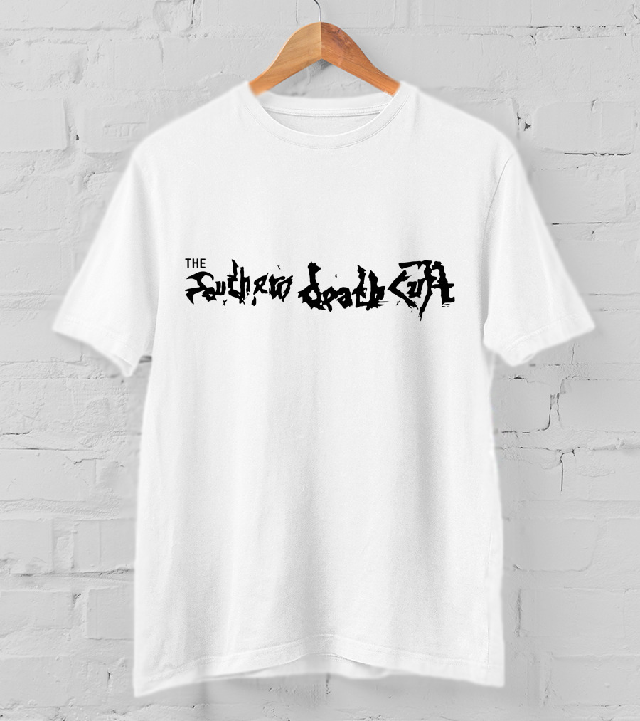 The Southern Death Cult Gothic Text Band Name T-Shirt