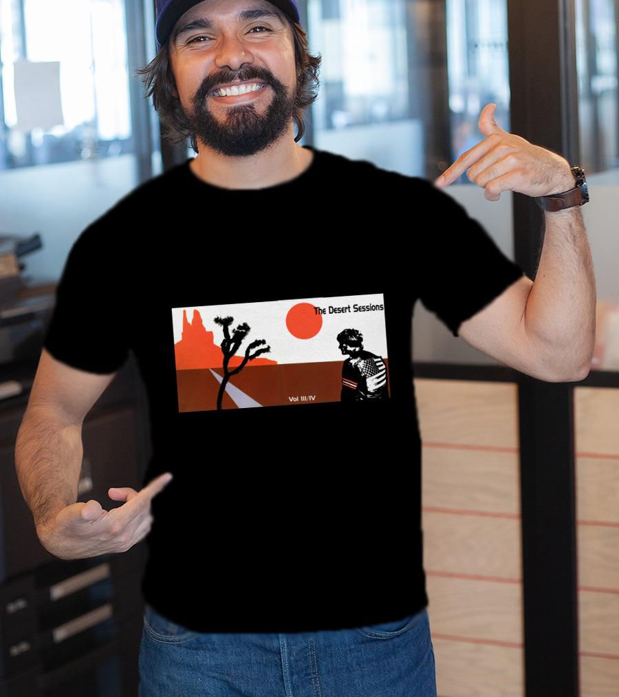The Desert Sessions Vol III/IV Red Sun Joshua Tree T-Shirt