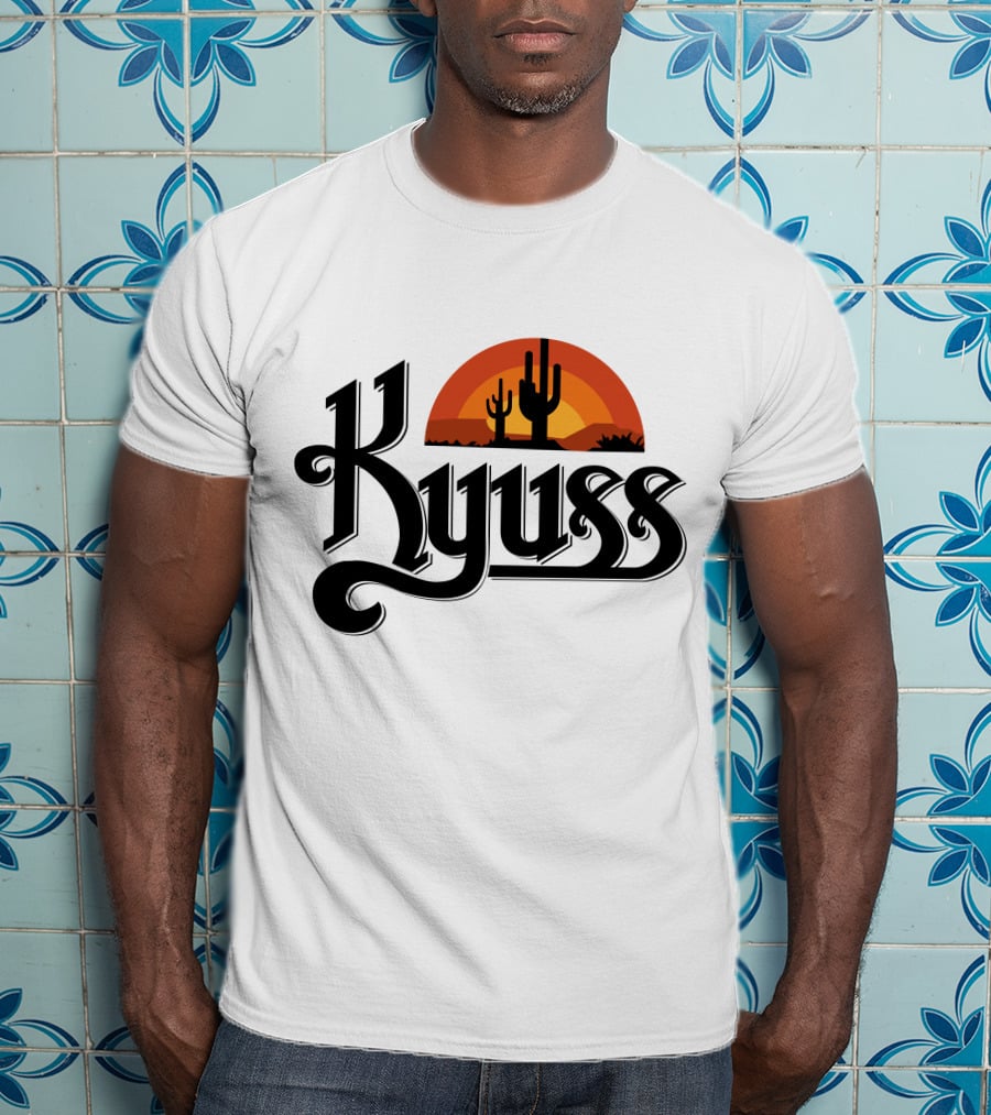 Kyuss Rock Metal Desert Sunset Stoner Hard T-Shirt