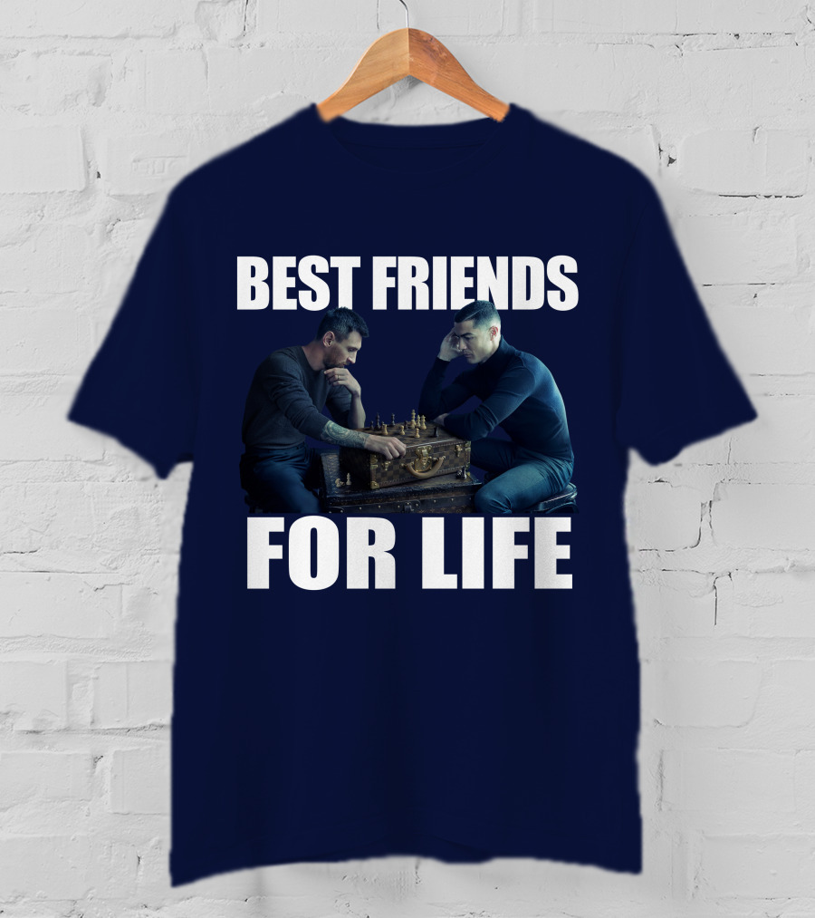 Best Friends For Life Chess Duel T-Shirt