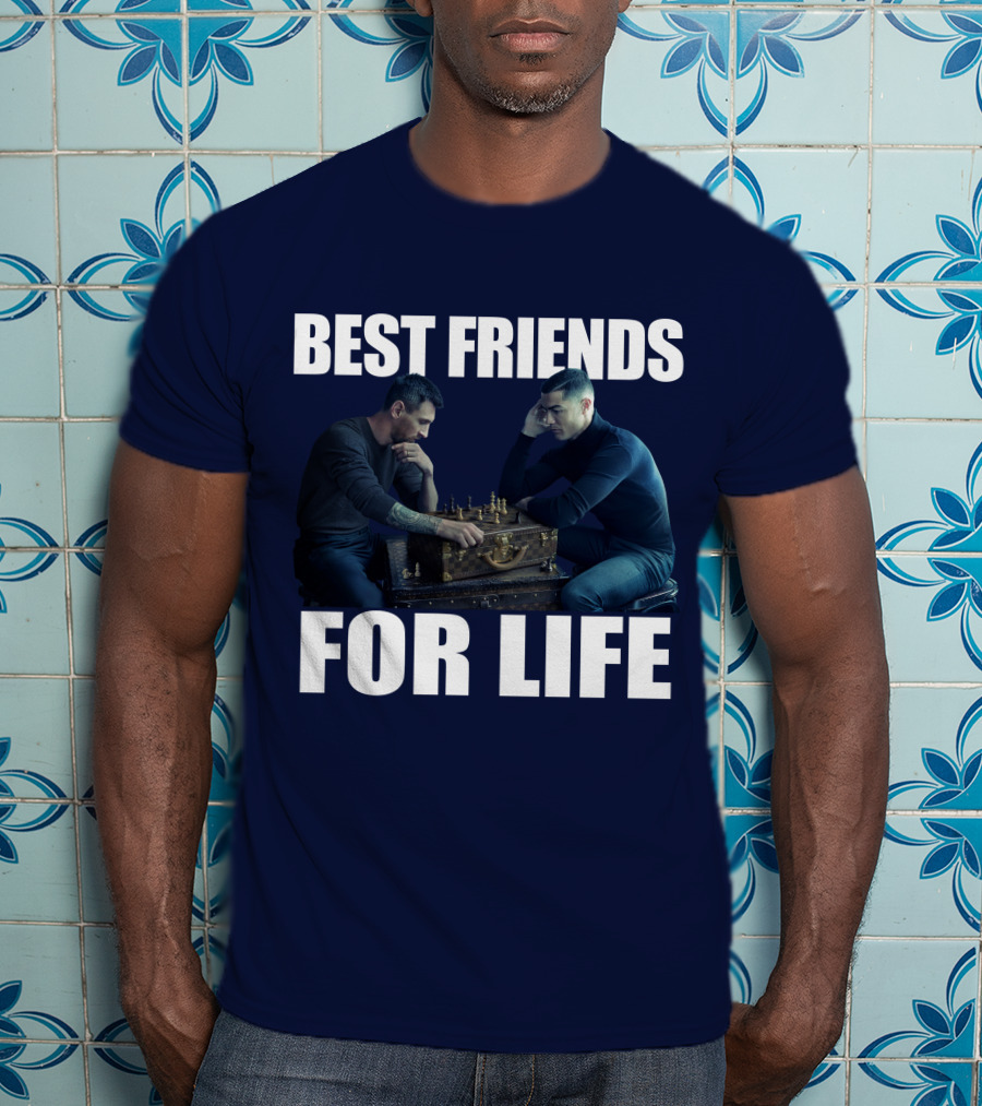 Best Friends For Life Chess Duel T-Shirt