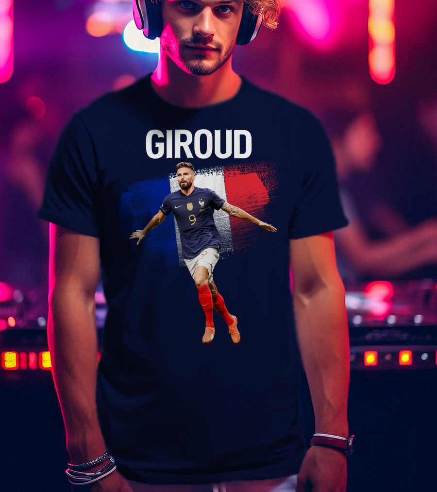 Giroud 9 France Football T-Shirt