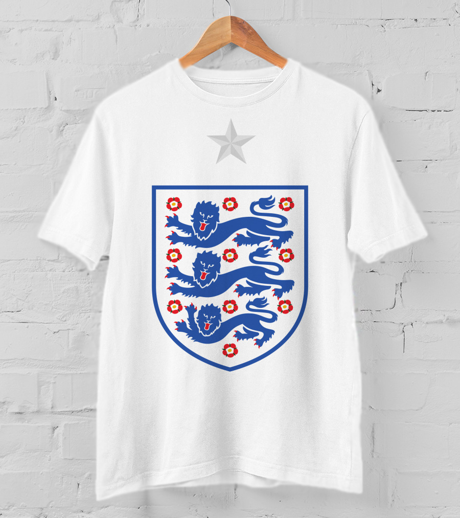 Declan Rice England Three Lions 4 T-Shirt