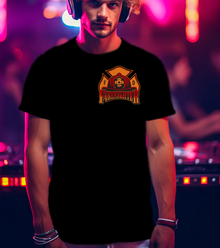 Firefighter F D Emblem I Put The Fire Out T-Shirt