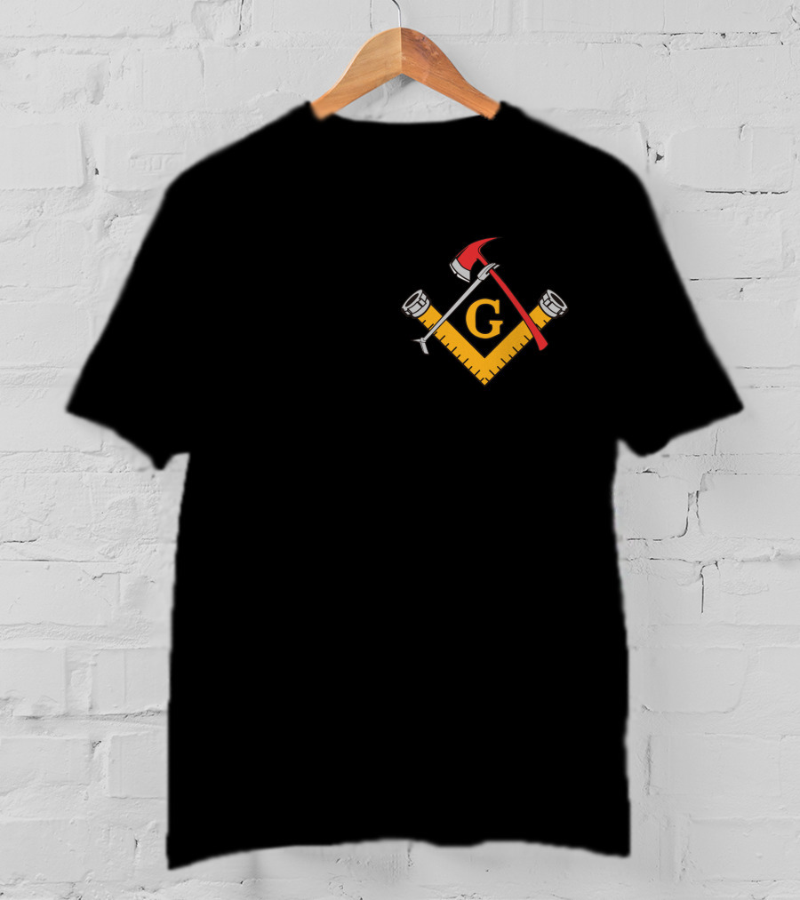 G Firefighter Axe Hose Hydrant T-Shirt