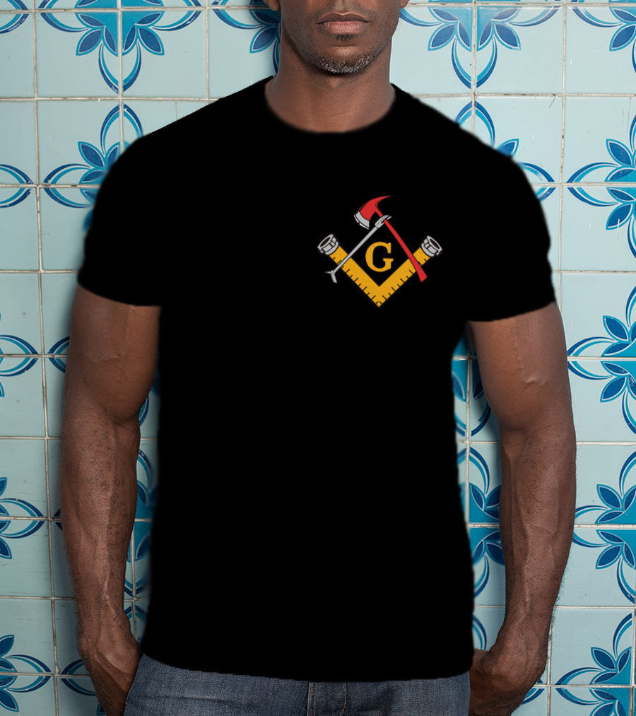 G Firefighter Axe Hose Hydrant T-Shirt