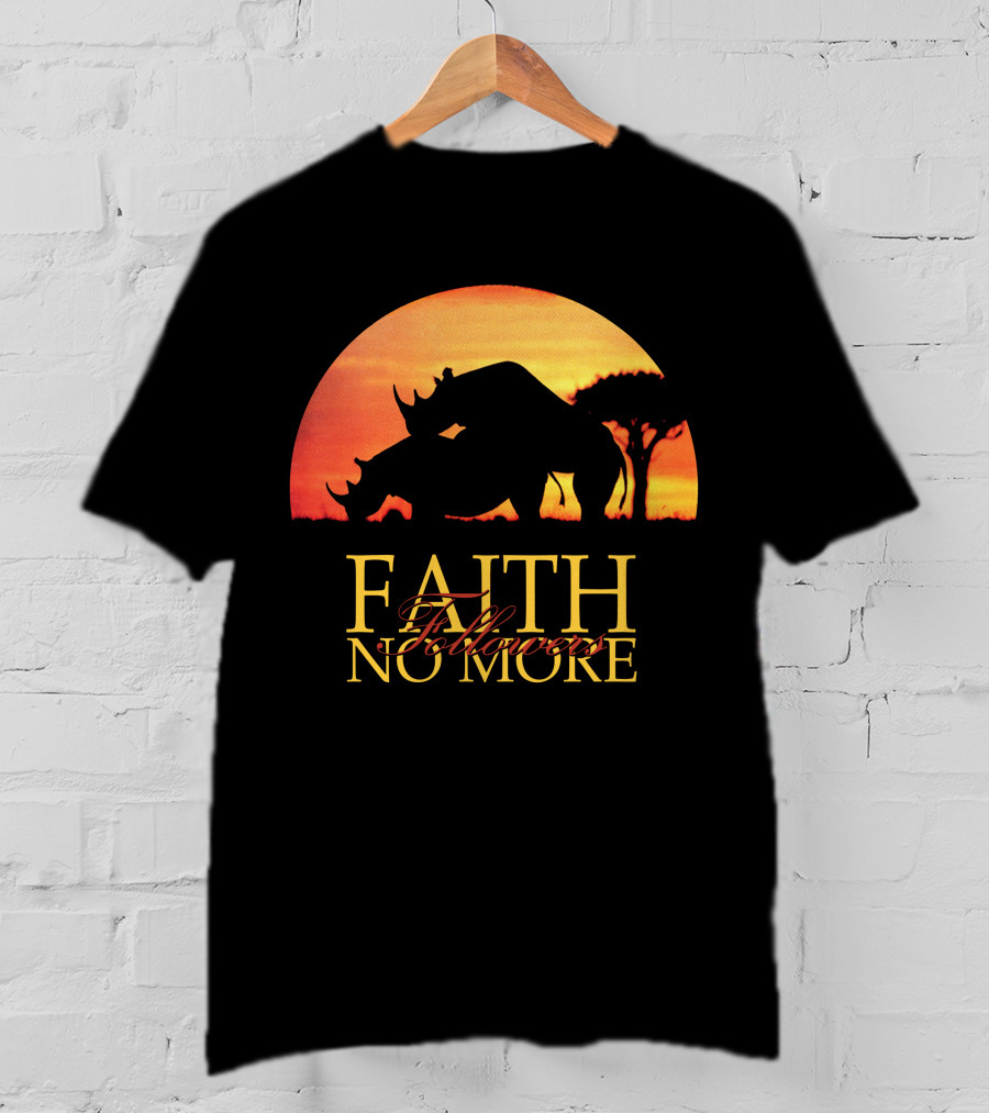 Faith No More Easy Followers Rhino Sunset T-Shirt
