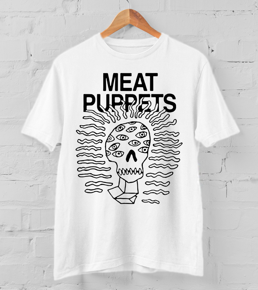 Meat Puppets Monsters Eye Skull T-Shirt