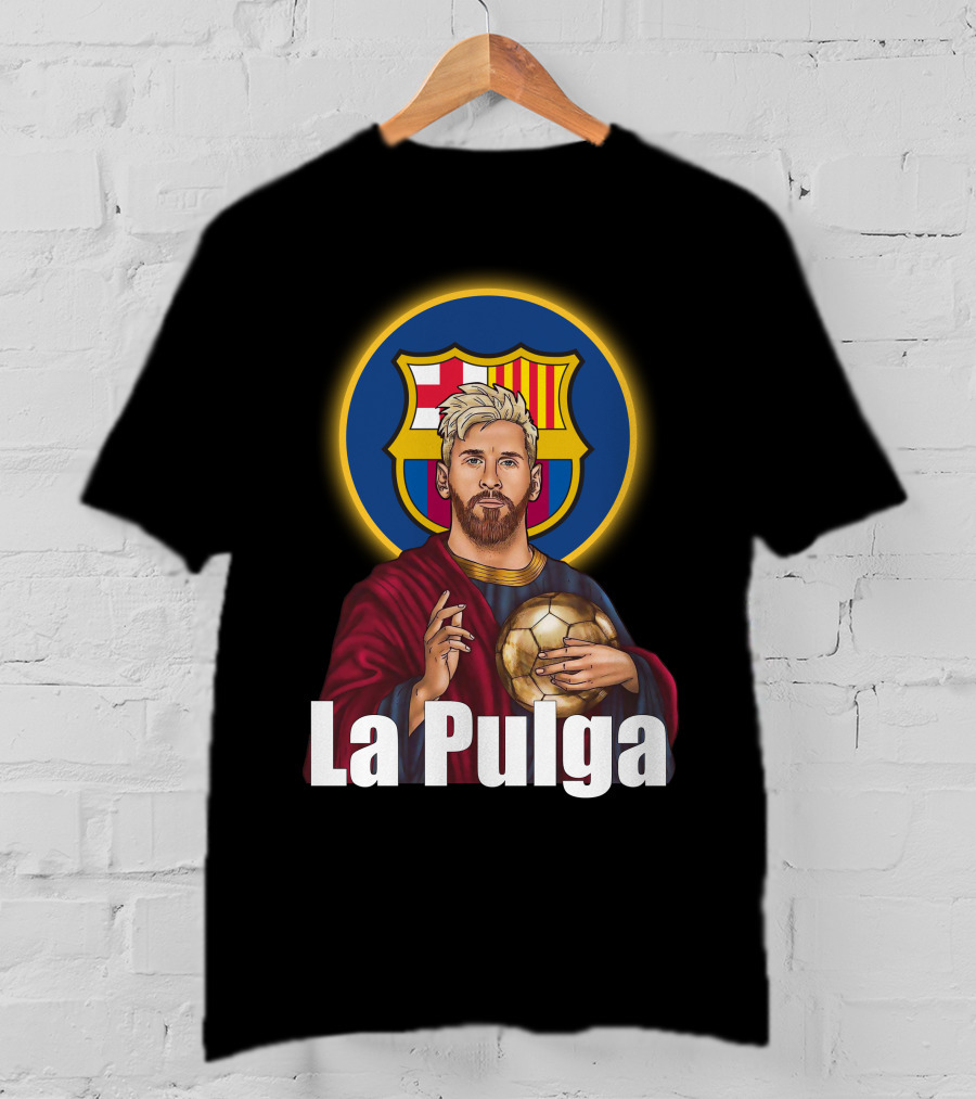 La Pulga Barcelona Icon Golden Ball T-Shirt
