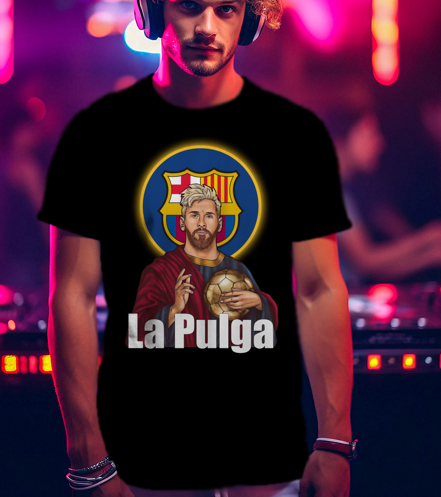 La Pulga Barcelona Icon Golden Ball T-Shirt