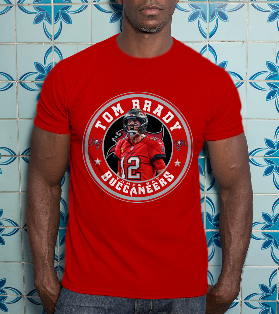 Tom Brady Tampa Bay Buccaneers Number 12 Fan T-Shirt