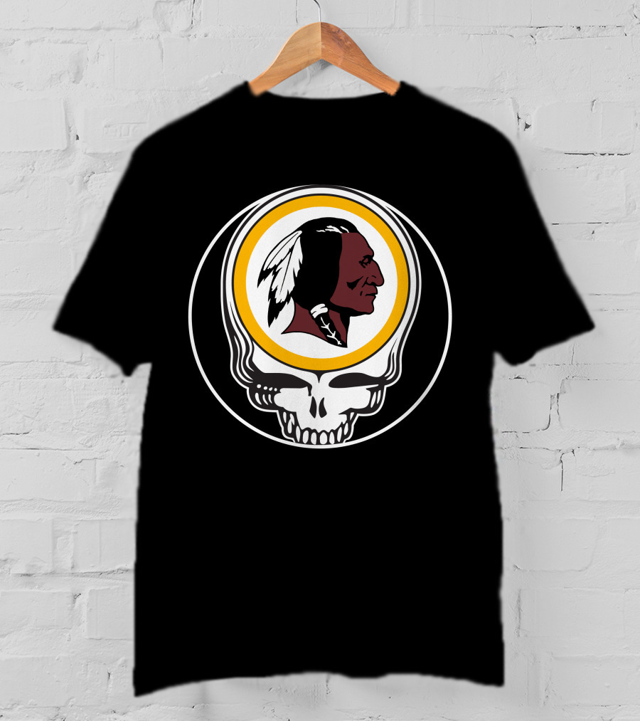 Washington Commanders Grateful Dead Collaboration T-Shirt