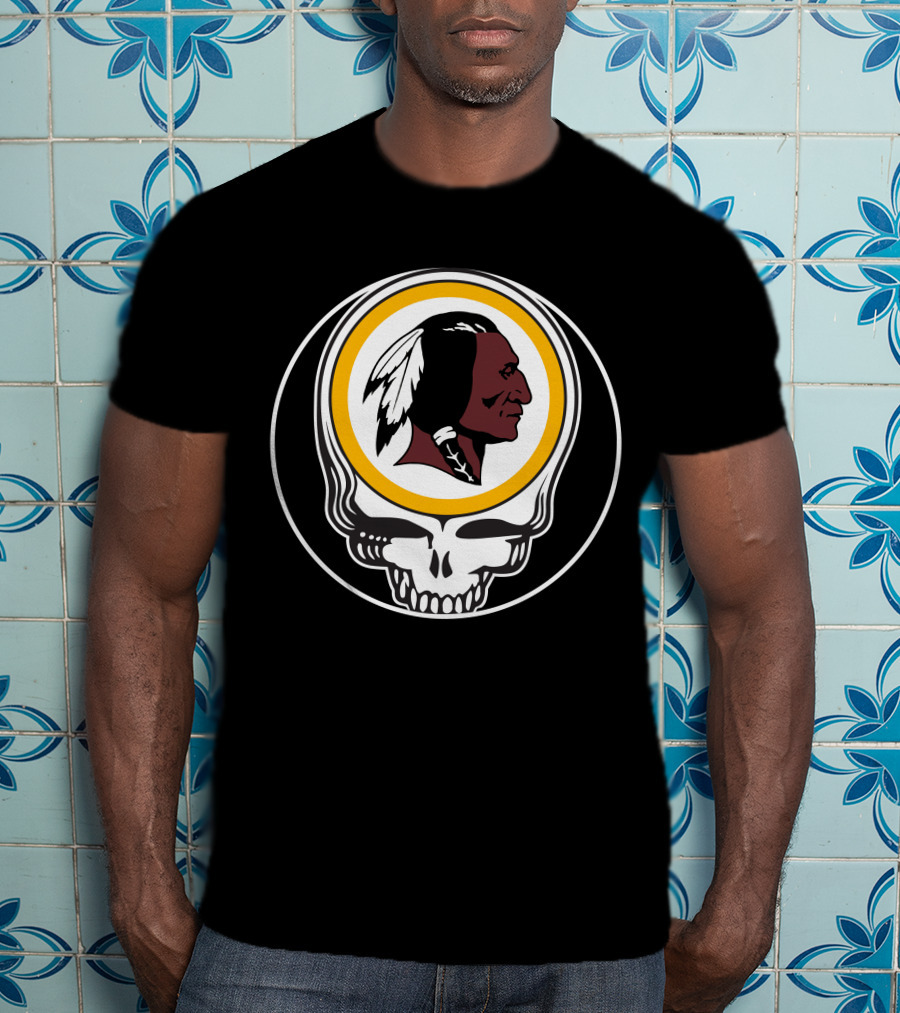 Washington Commanders Grateful Dead Collaboration T-Shirt