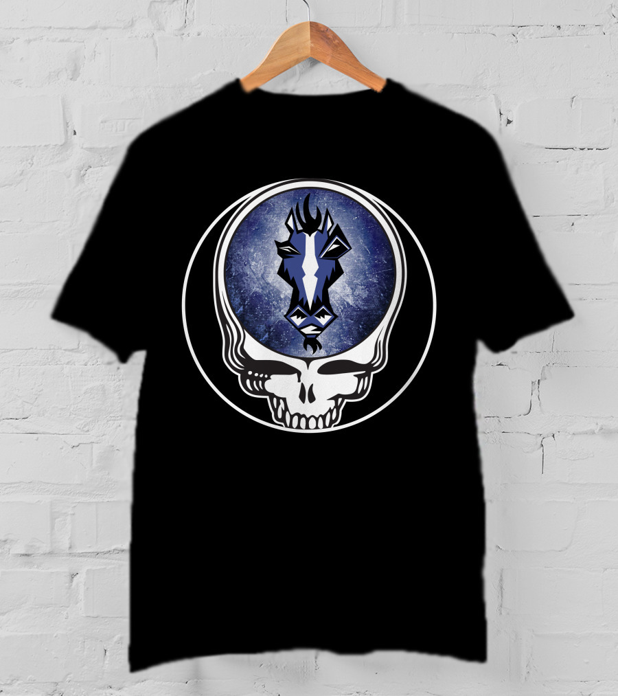 Indianapolis Colts Grateful Dead Steal Your Face Horse T-Shirt