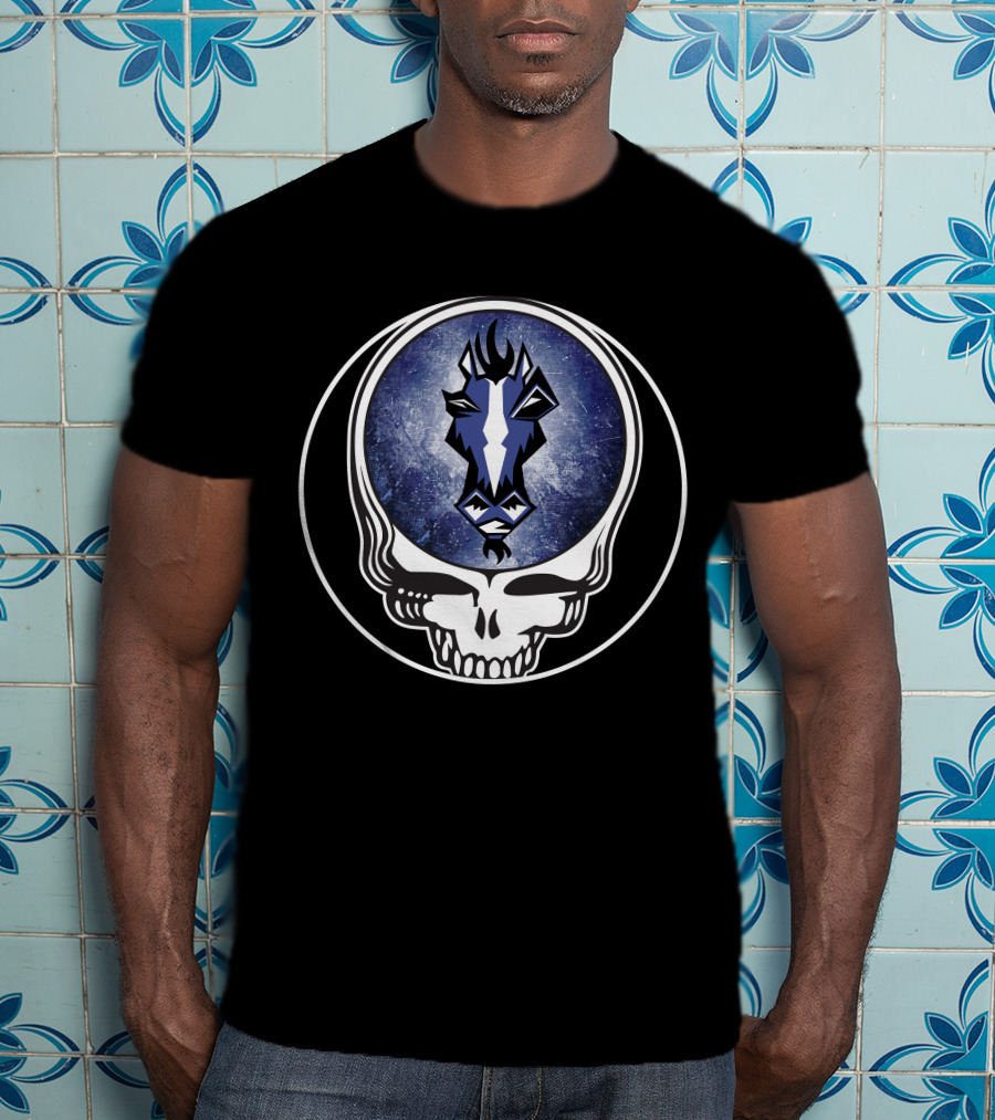 Indianapolis Colts Grateful Dead Steal Your Face Horse T-Shirt