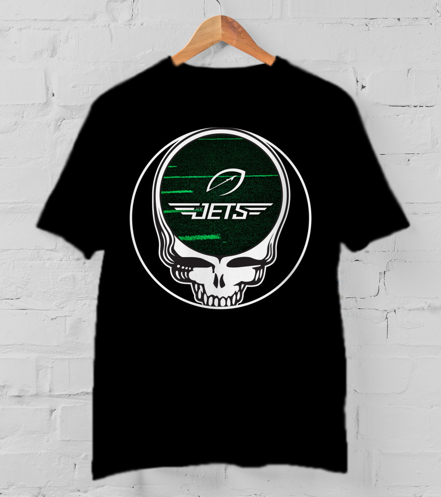 New York Jets Skull T-Shirt