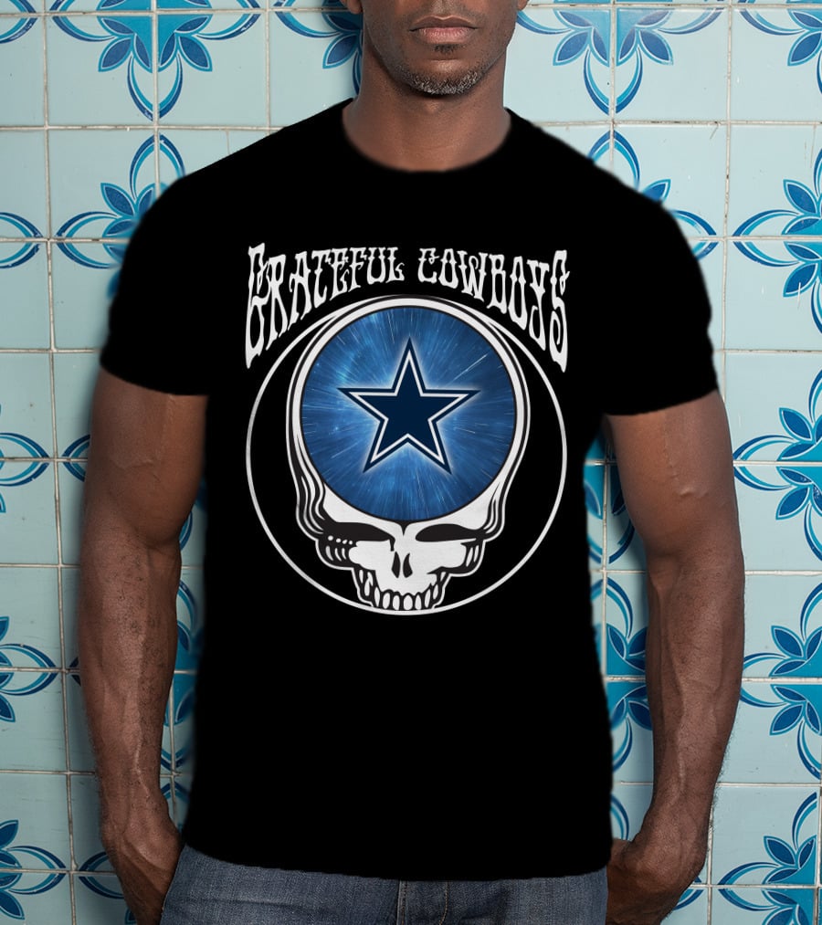 Star Skull Grateful Cowboys Dallas Fusion T-Shirt