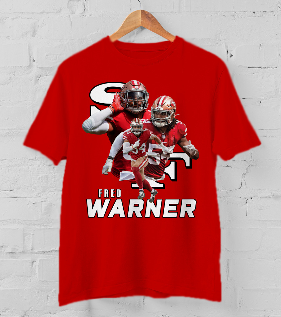 Fred Warner 49ers SF Football Number 54 T-Shirt