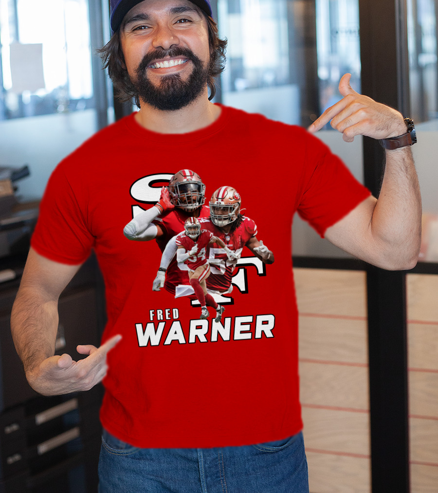 Fred Warner 49ers SF Football Number 54 T-Shirt