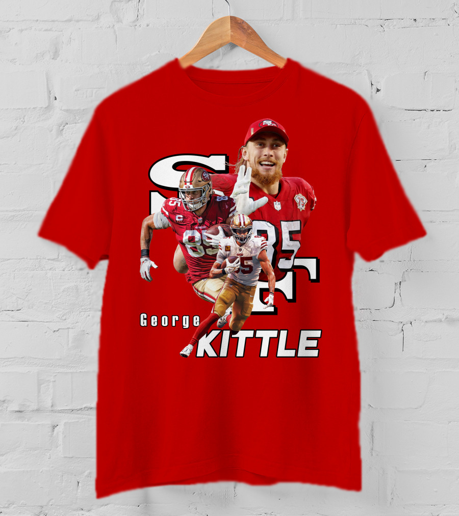 George Kittle 85 SF 49ers Football Star T-Shirt