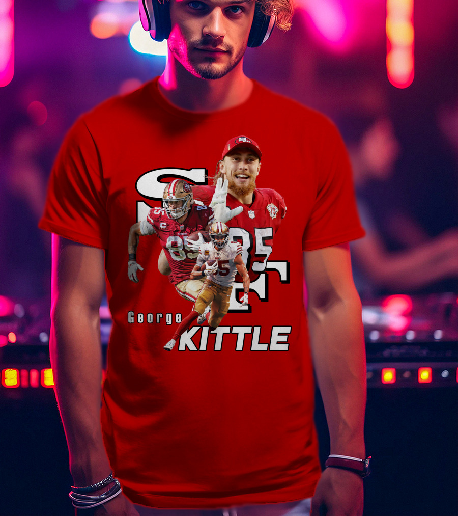 George Kittle 85 SF 49ers Football Star T-Shirt