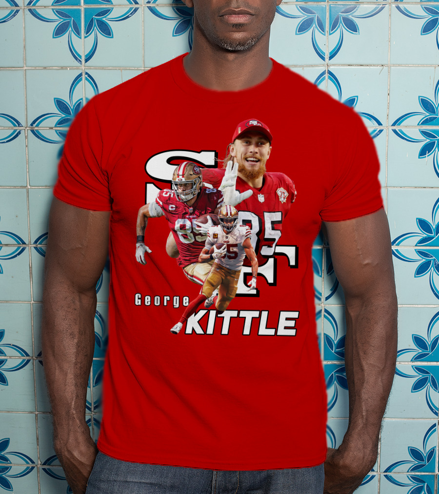 George Kittle 85 SF 49ers Football Star T-Shirt