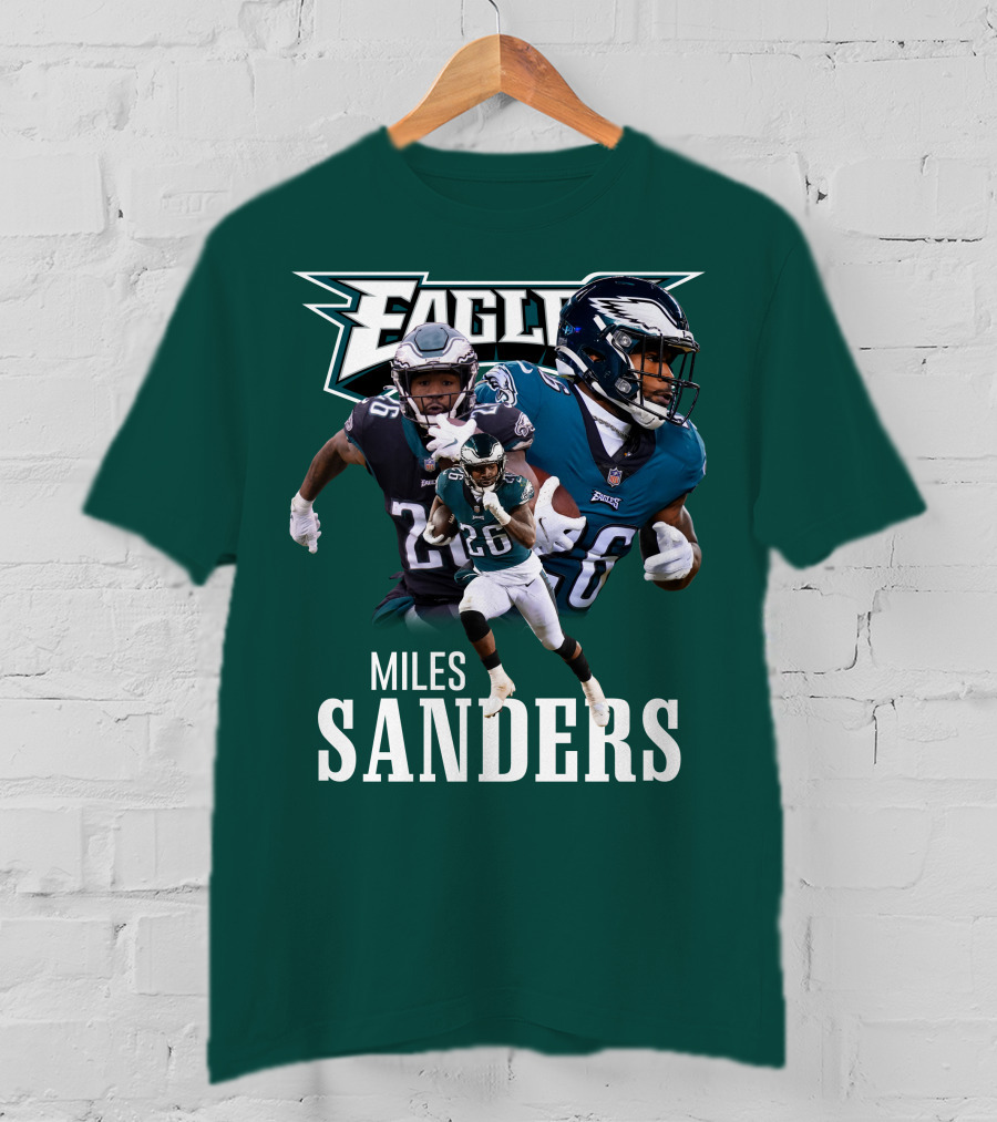 Eagles MS26 Running Back Action Play T-Shirt