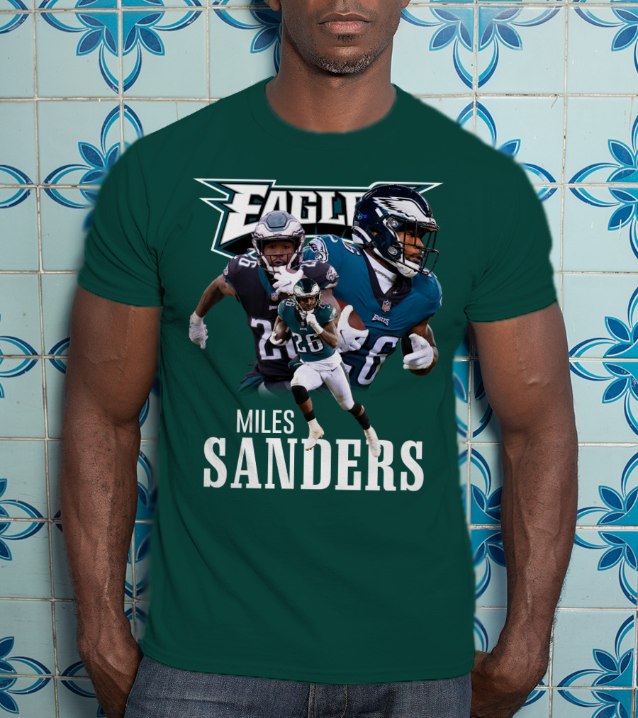 Eagles MS26 Running Back Action Play T-Shirt