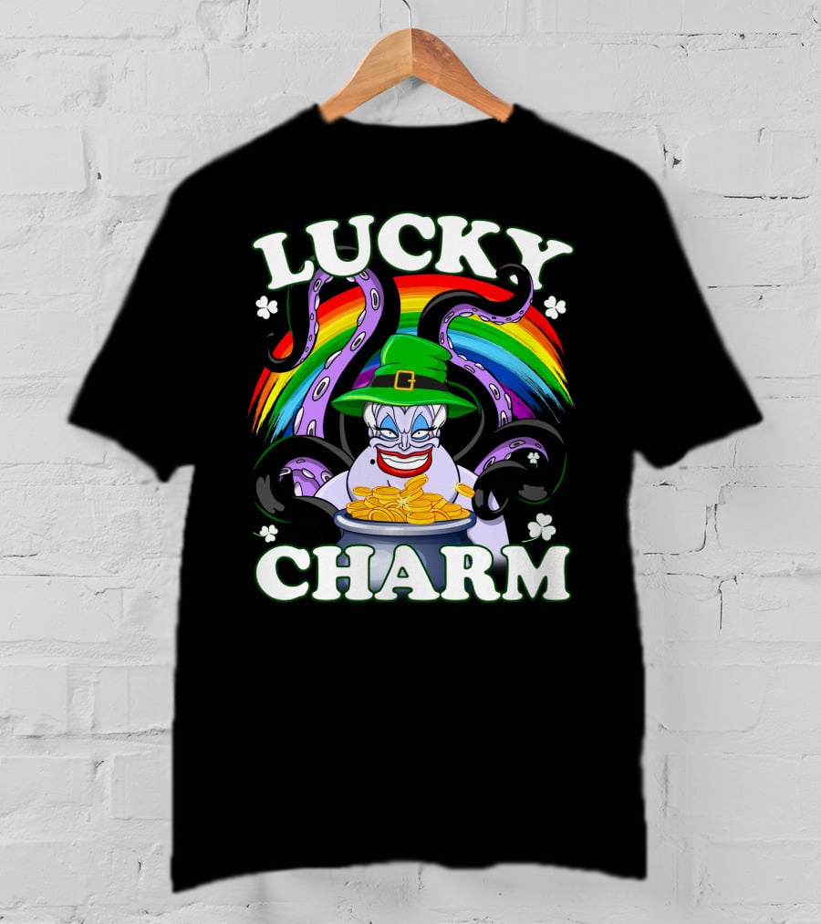LUCKY CHARM Ursula Rainbow Pot Of Gold T-Shirt