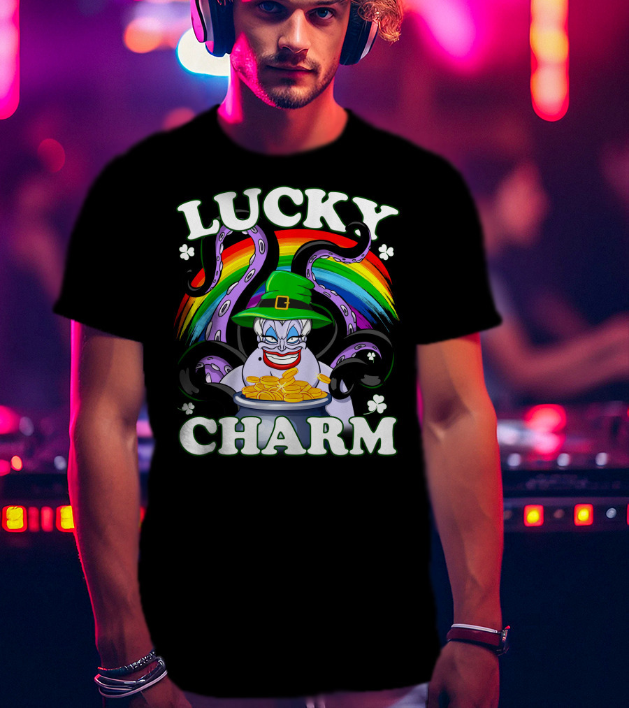 LUCKY CHARM Ursula Rainbow Pot Of Gold T-Shirt