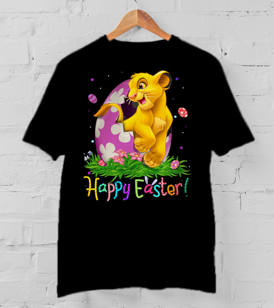 Simba Happy Easter Egg Celebration T-Shirt