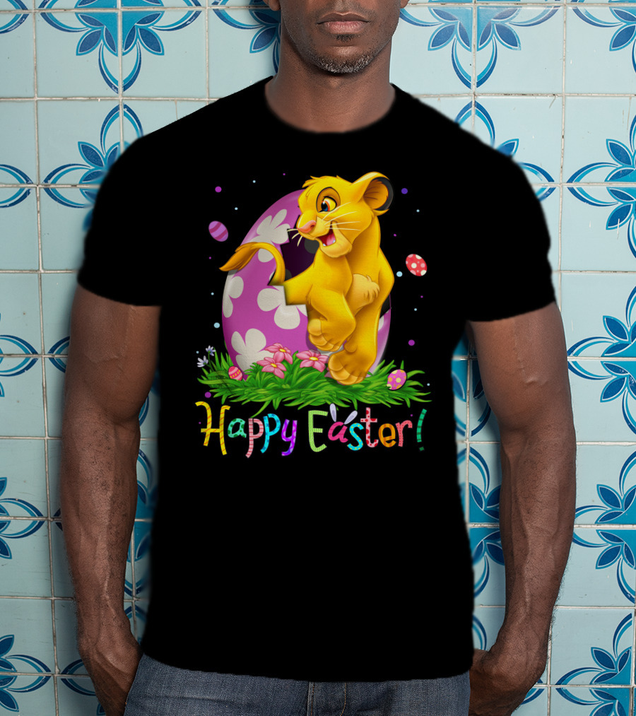 Simba Happy Easter Egg Celebration T-Shirt
