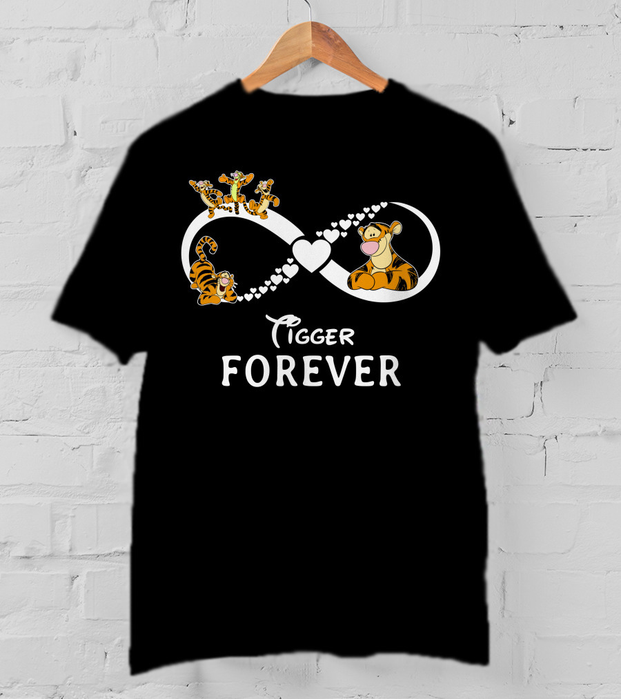 Tigger Forever Infinity Hearts T-Shirt