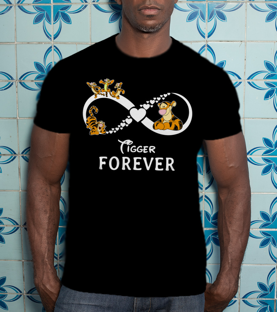 Tigger Forever Infinity Hearts T-Shirt
