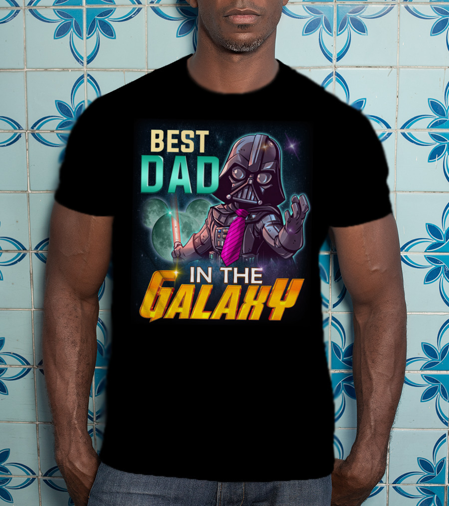 Best Dad In The Galaxy Darth Vader T-Shirt