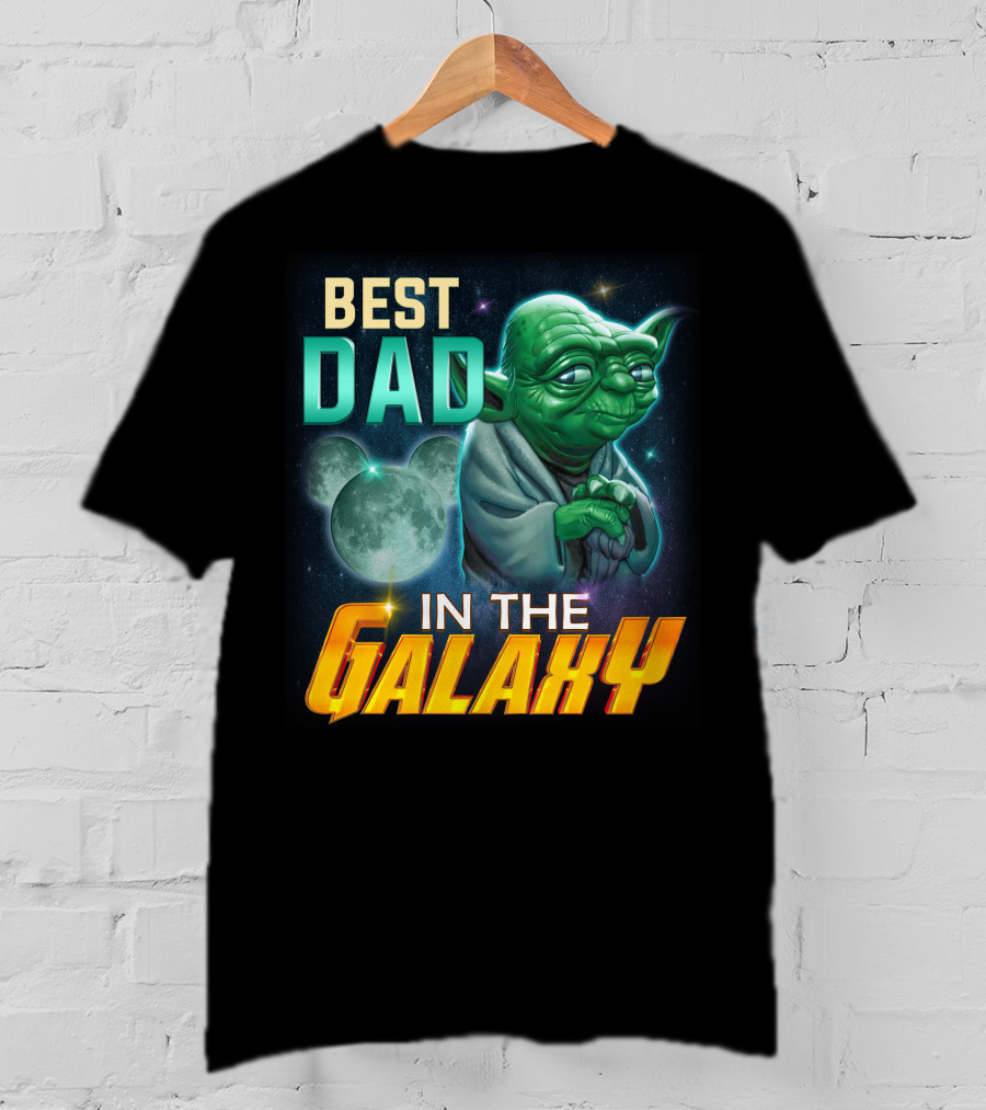 Best Dad Yoda IN The Galaxy T-Shirt