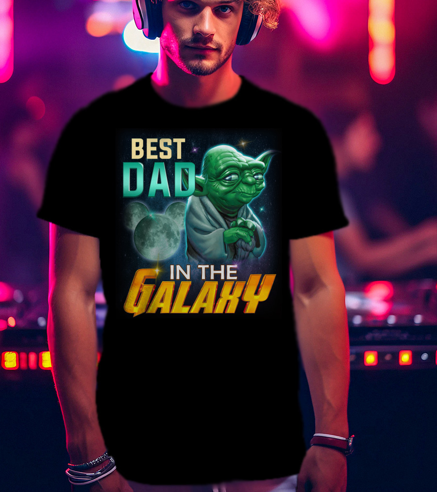 Best Dad Yoda IN The Galaxy T-Shirt