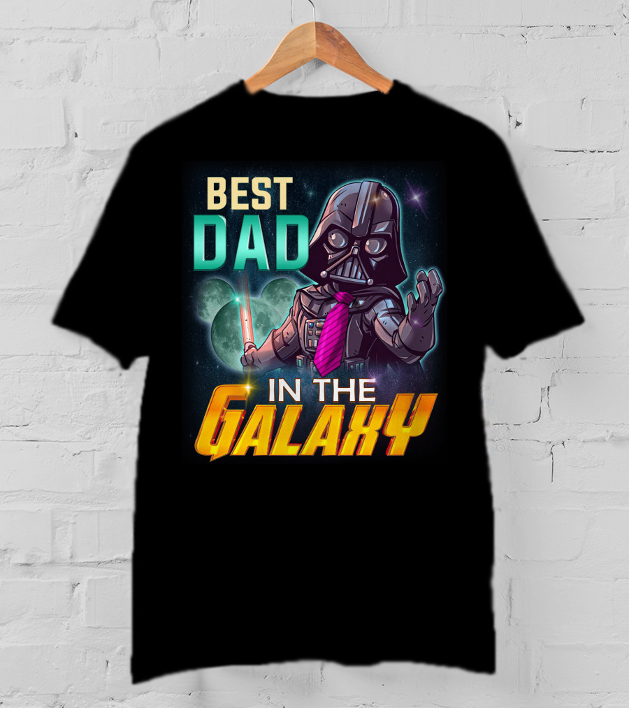 Best Dad IN The Galaxy Darth Vader T-Shirt