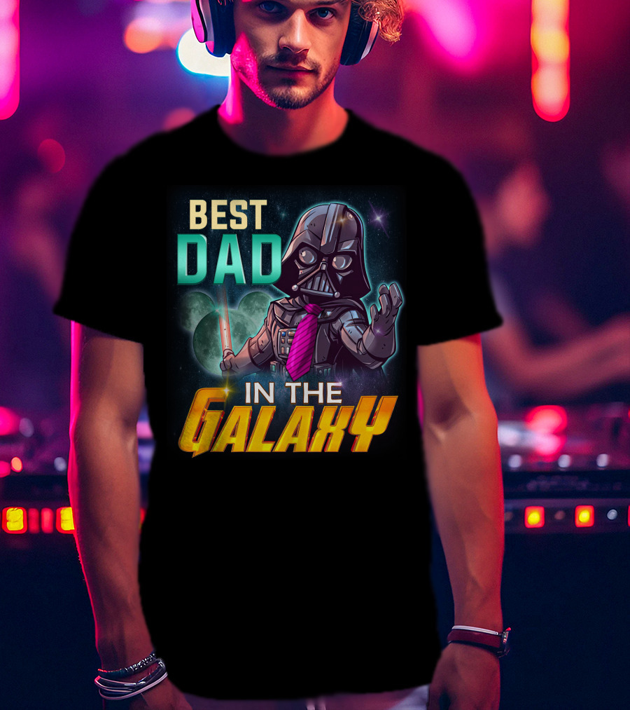 Best Dad IN The Galaxy Darth Vader T-Shirt