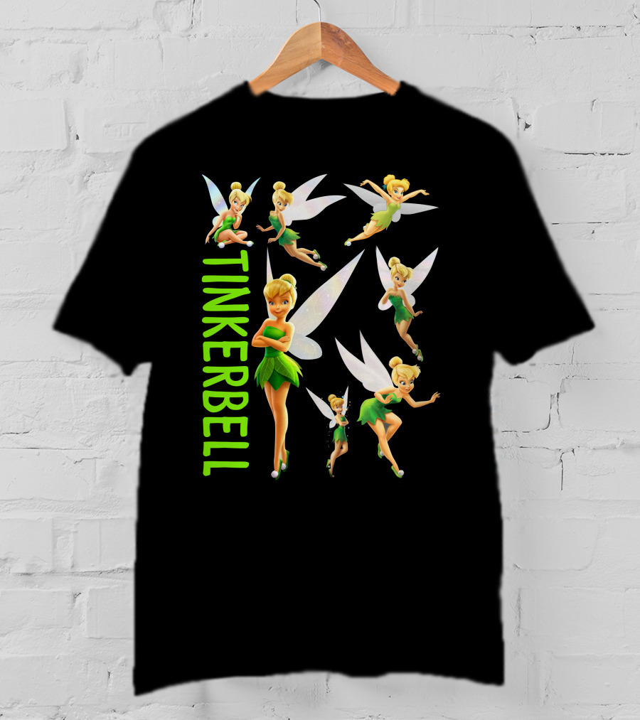 Tinker Bell Magical Fairy Collection Disney Character Ensemble T-Shirt