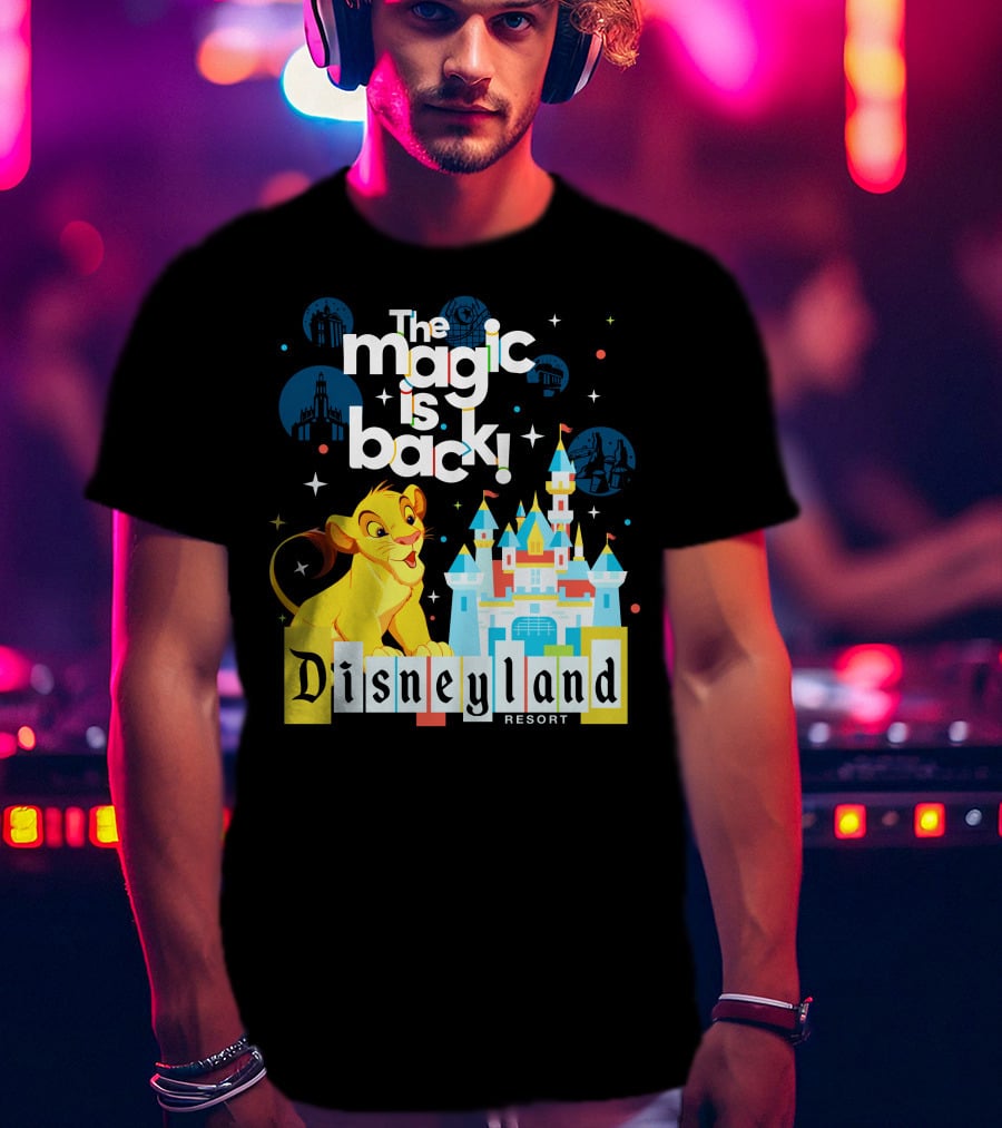 The Magic Is Back Disneyland Resort Simba Lion King T-Shirt