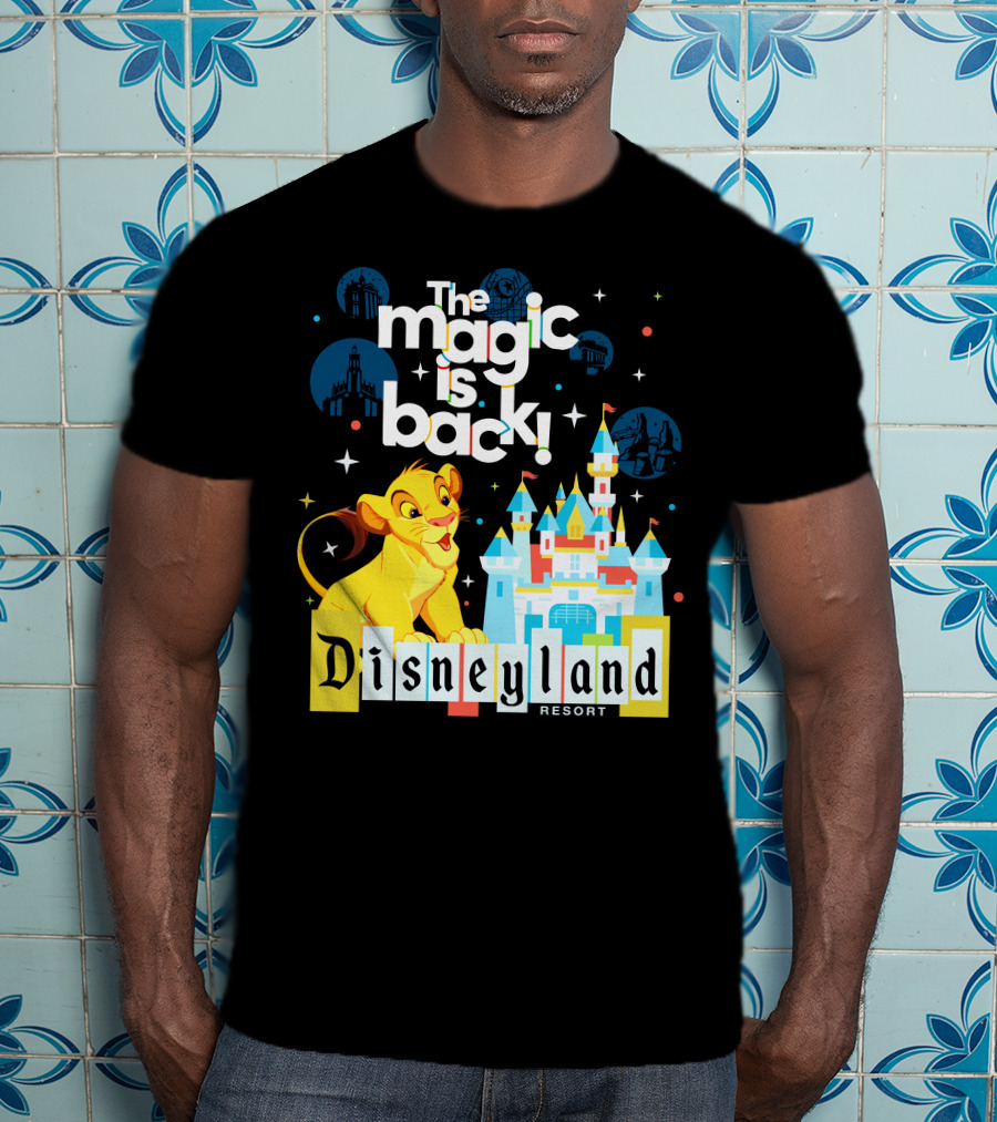 The Magic Is Back Disneyland Resort Simba Lion King T-Shirt