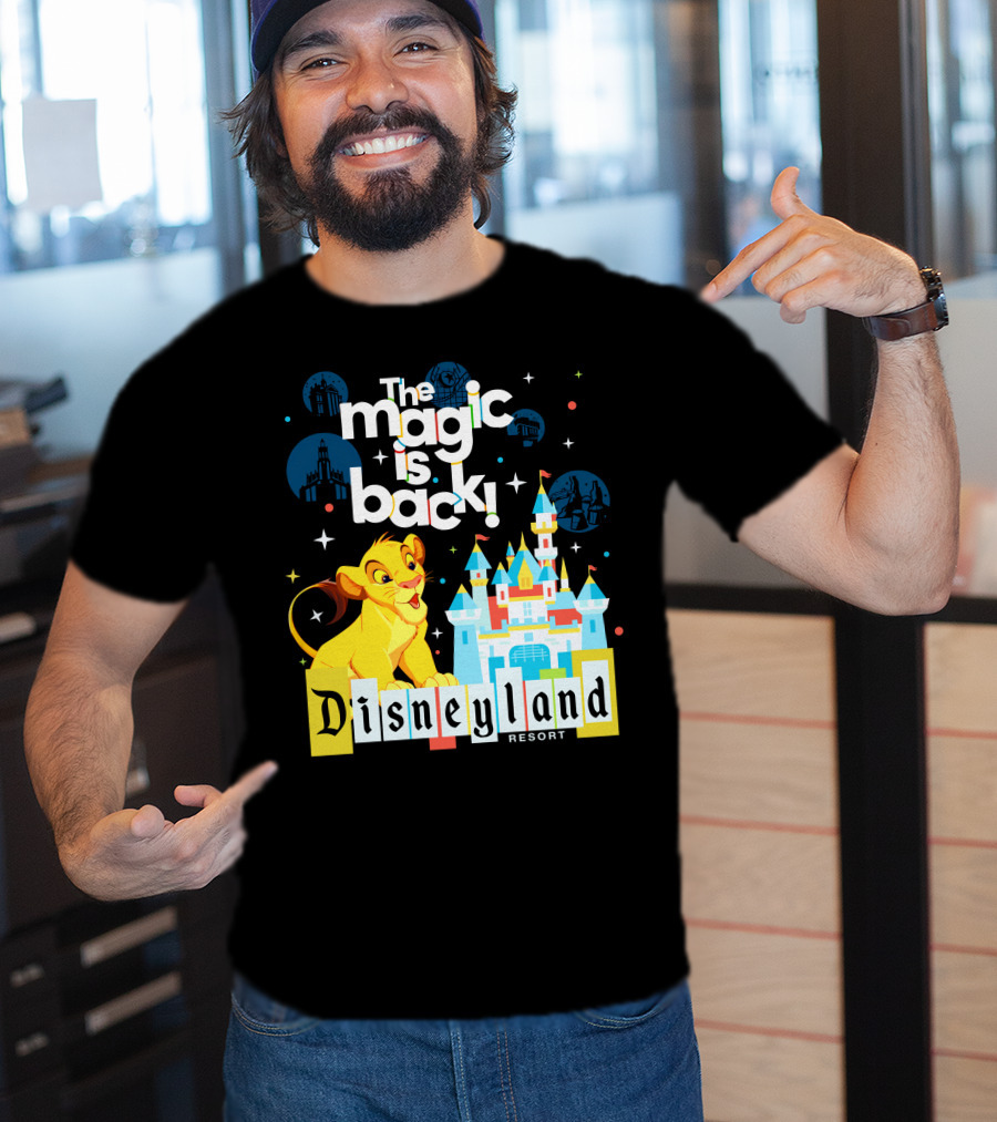 The Magic Is Back Disneyland Resort Simba Lion King T-Shirt