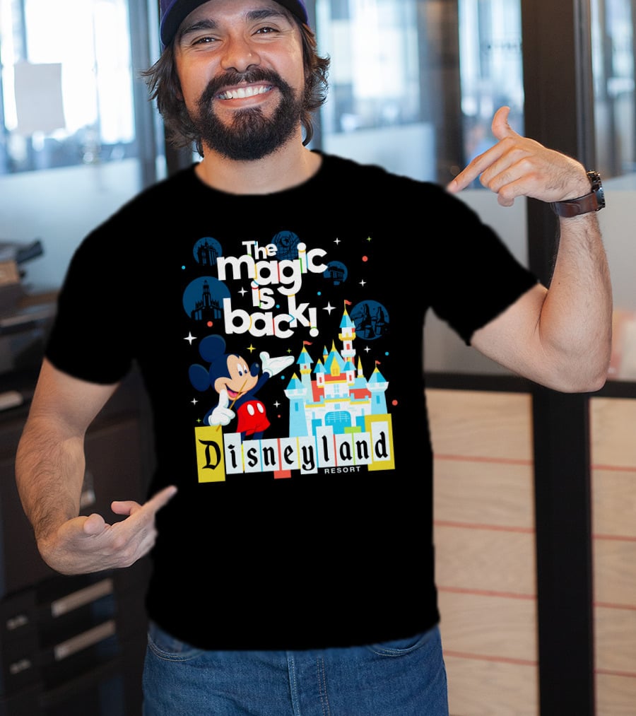 The Magic Is Back Mickey Disneyland Resort T-Shirt