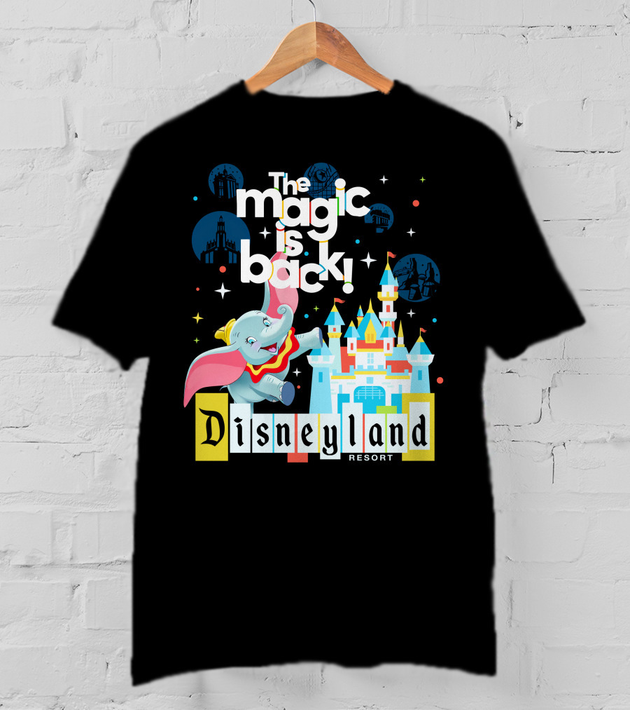 The Magic Is Back Dumbo Disneyland Resort T-Shirt