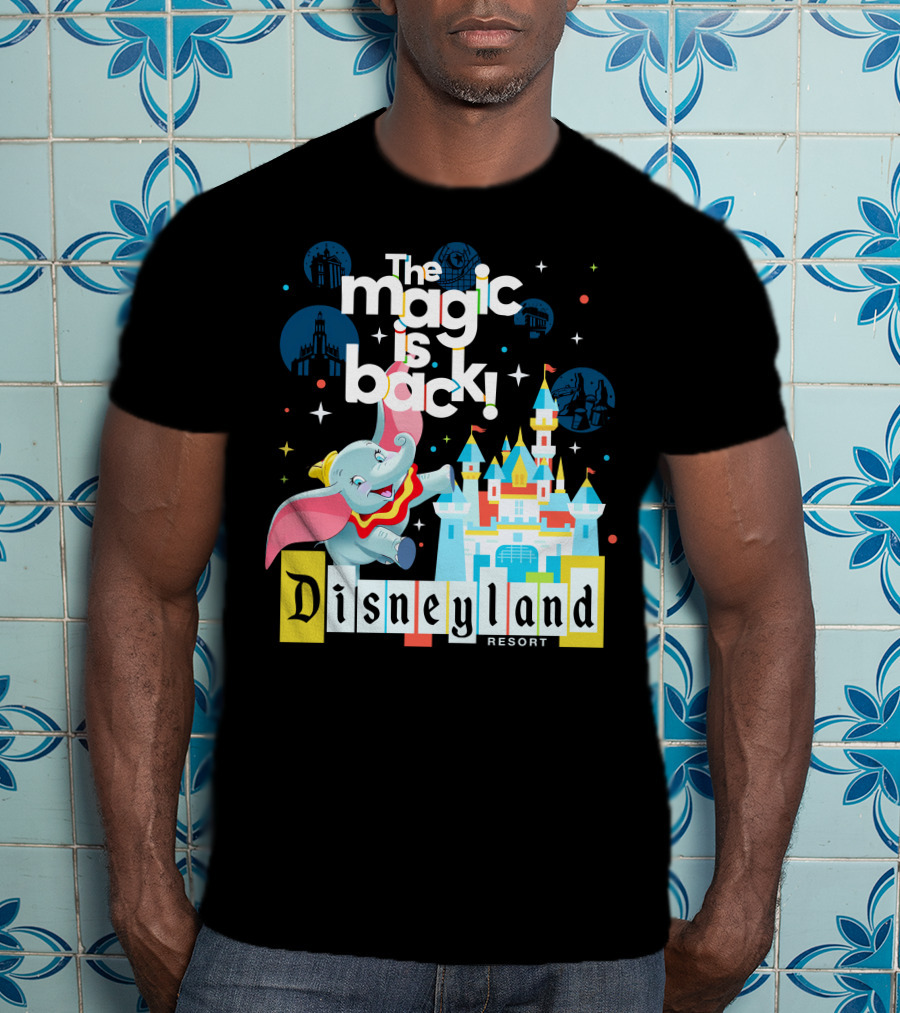 The Magic Is Back Dumbo Disneyland Resort T-Shirt