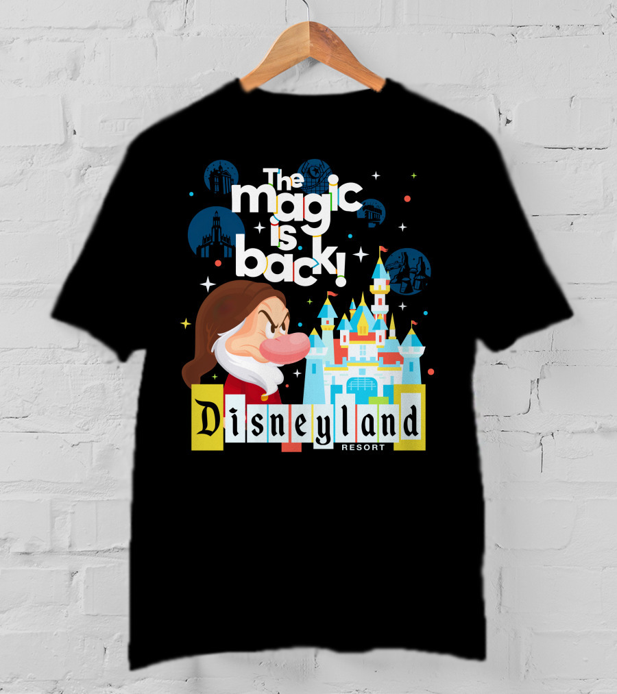 The Magic Is Back Grumpy Disneyland Resort T-Shirt